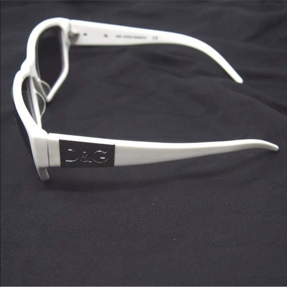 D&G | Accessories | Dolce Gabbana Dg White Designer Sunglasses | Poshmark